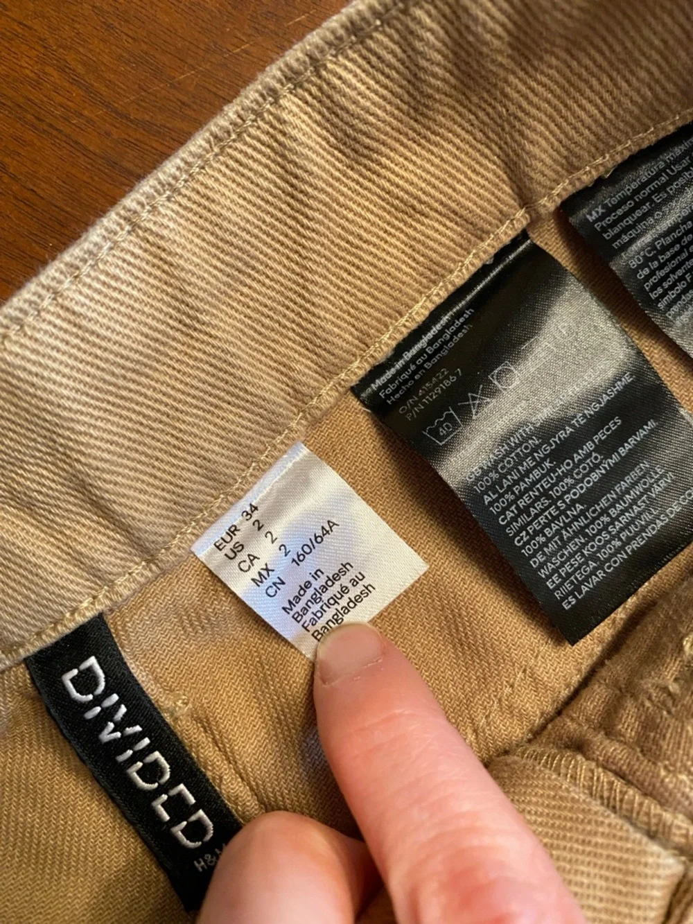 H&M Divided High Rise Wide Leg Pant - Picture 3 of 4